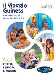 Catalogo GENERALE Guinesstravel 2022-2023