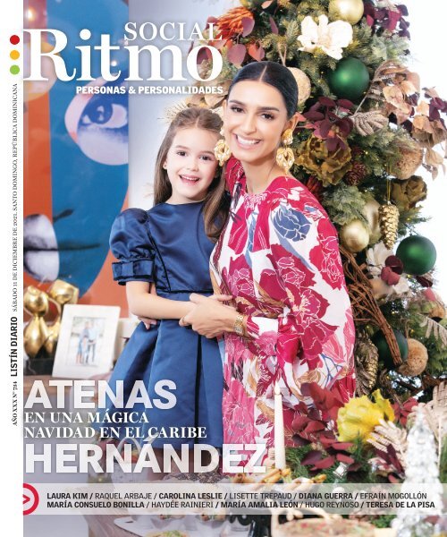 Ritmo Social Diciembre 2021 Portada ATENAS HERNANDEZ